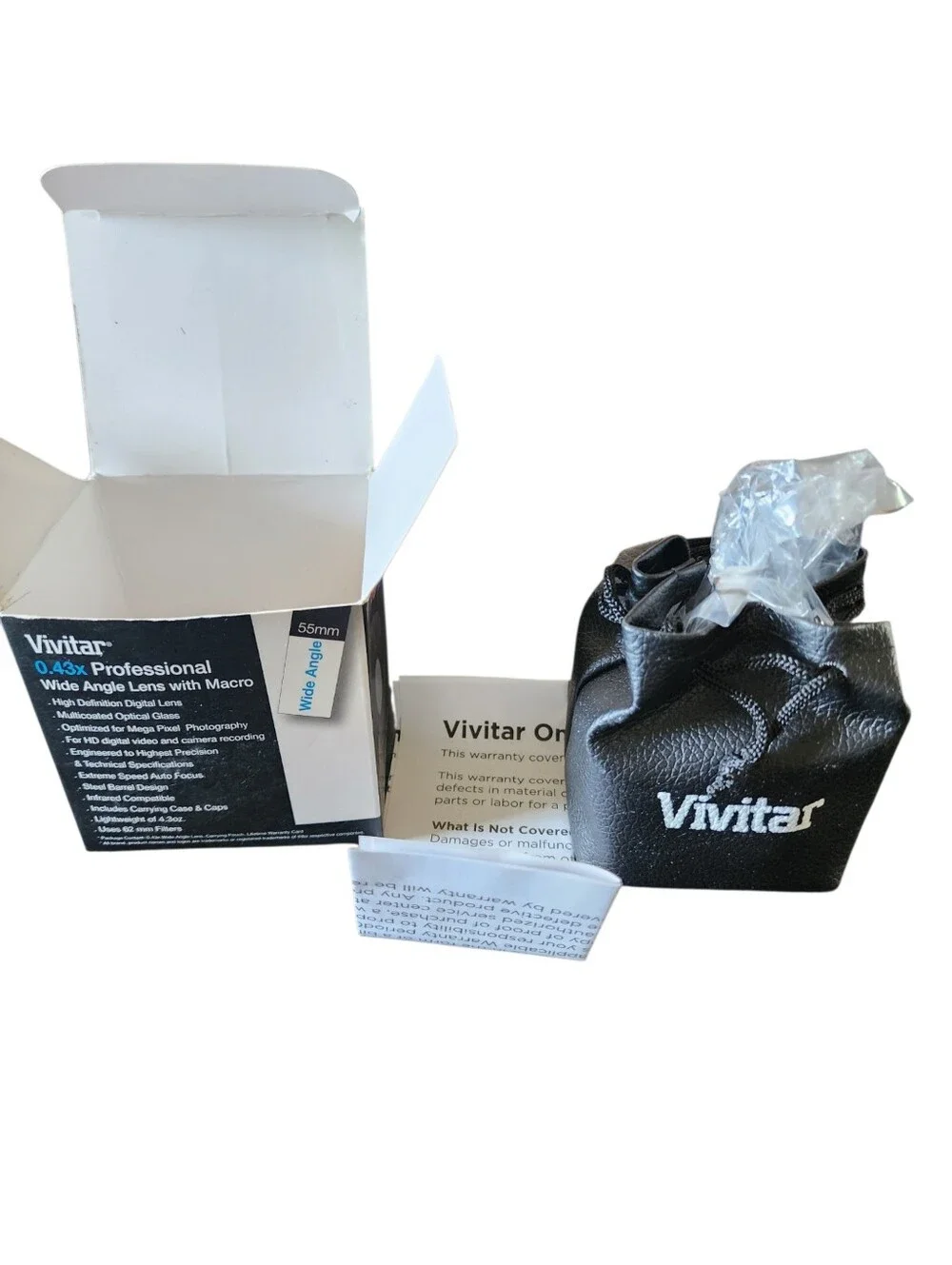 Vivitar 0.43X Wide Angle Conversion Lens with Macro